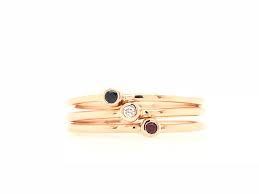 Triple Stone Ring